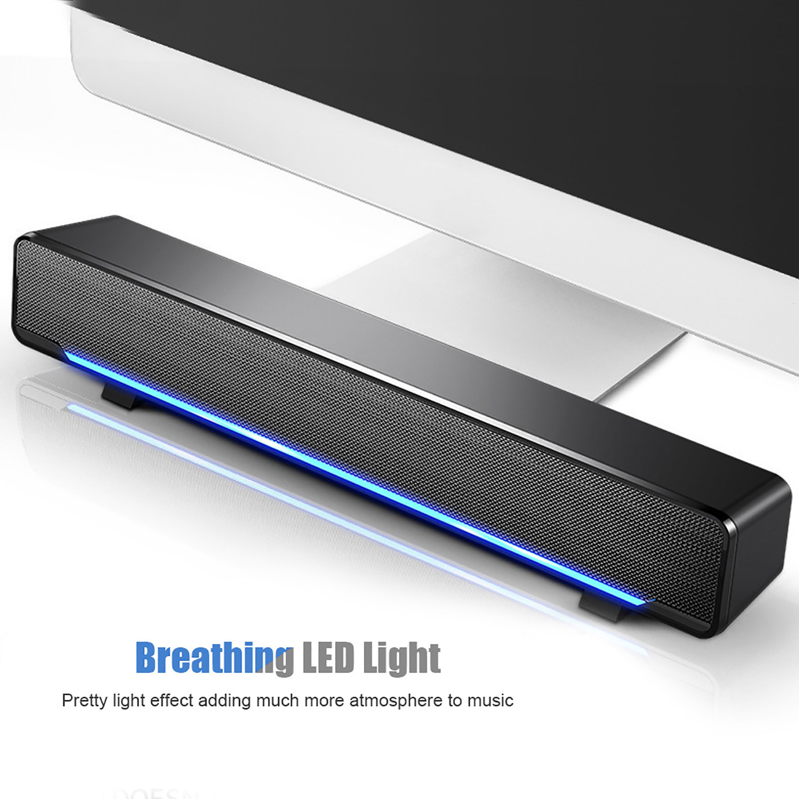 Audio Music Center - Przenośny soundbar USB Przewodowy soundbar stereo