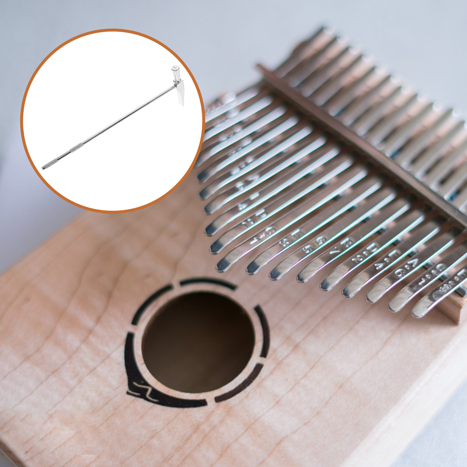 Kalimba Thumb Piano - Młotek do strojenia kalimby ze stali