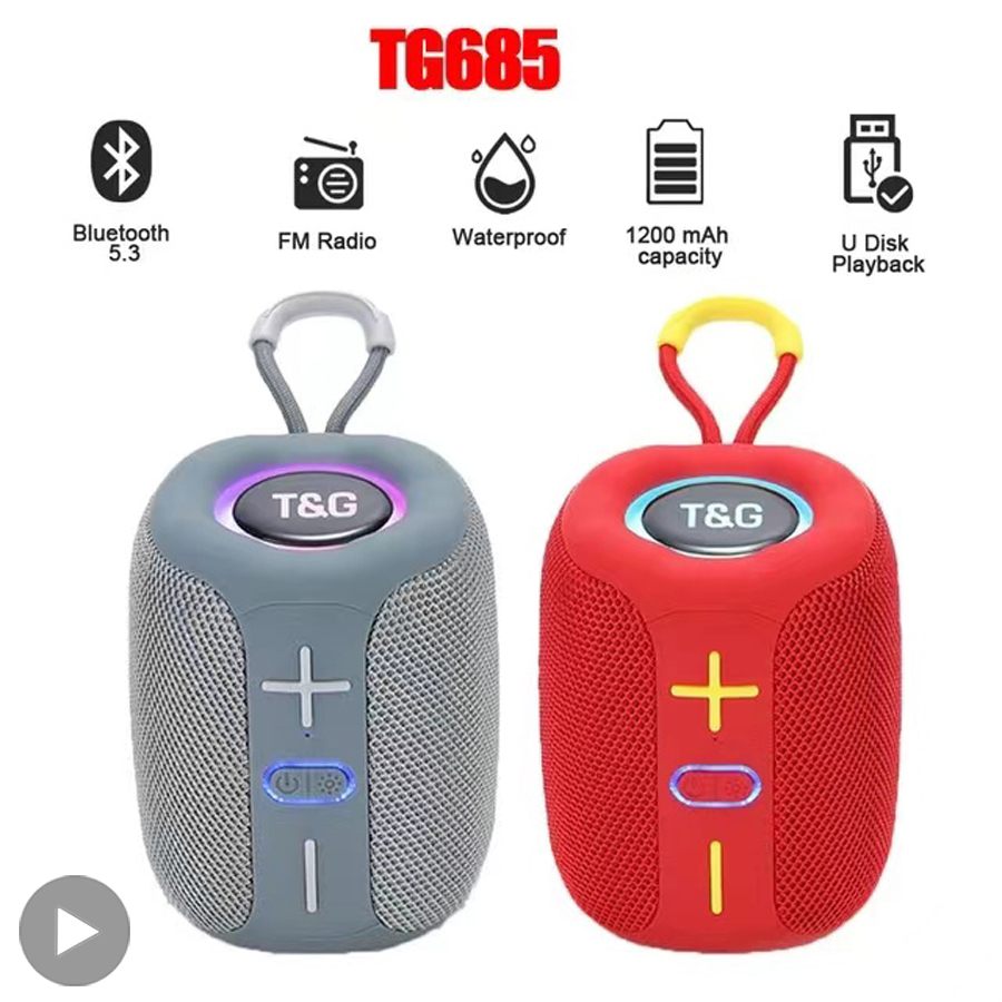 Audio Music Center - Głośnik Bluetooth Przenośny Sound Box Bezprzewodowy