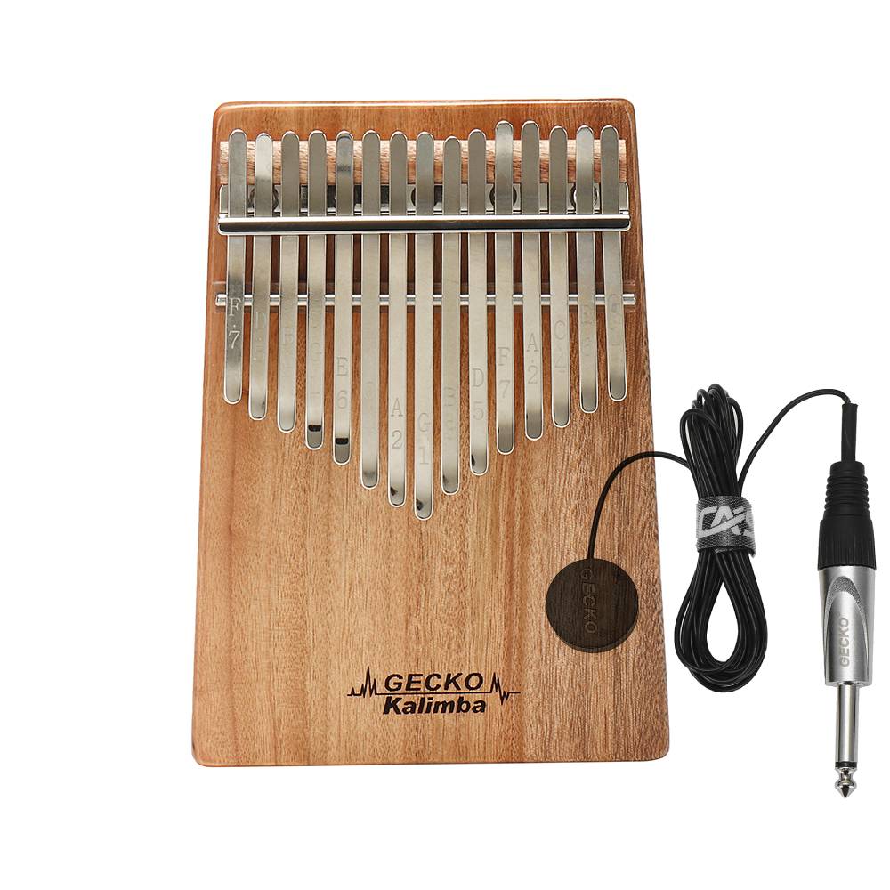 Kalimba Thumb Piano - GECKO 15-klawiszowa Kalimba G Tonacja Pianino
