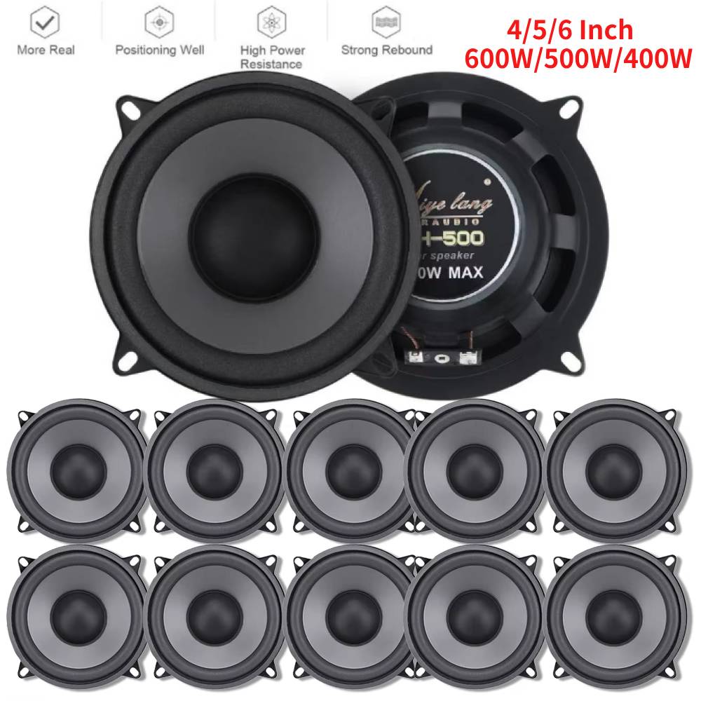Audio Music Hifi - Uniwersalny samochodowy głośnik koaksjalny HiFi 4/5/6