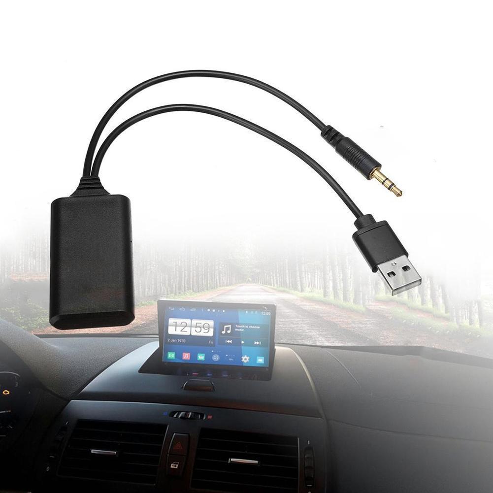 Audio Music Hifi - Samochodowy bezprzewodowy adapter Bluetooth, odbiornik AUX,