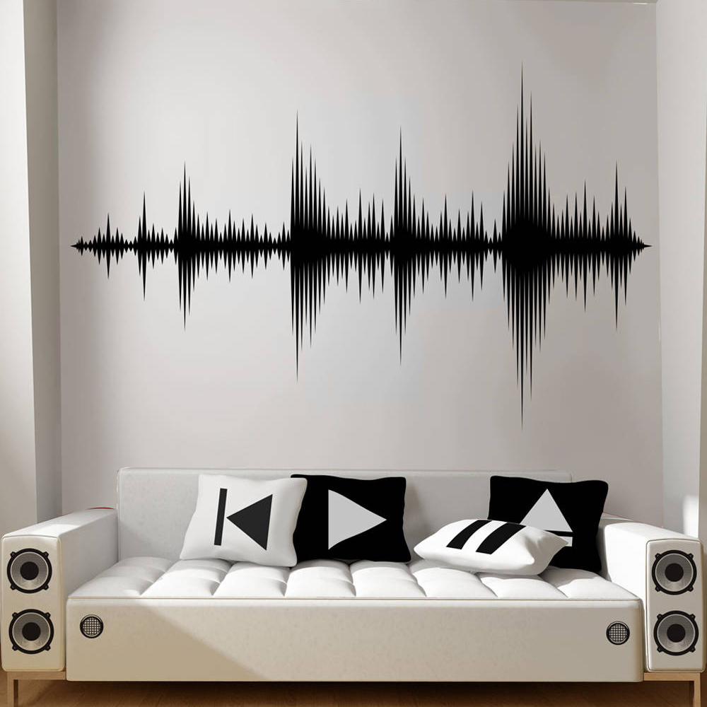 Audio Wave naklejka ścienna fa – Audio Music Wave recenzja i cena