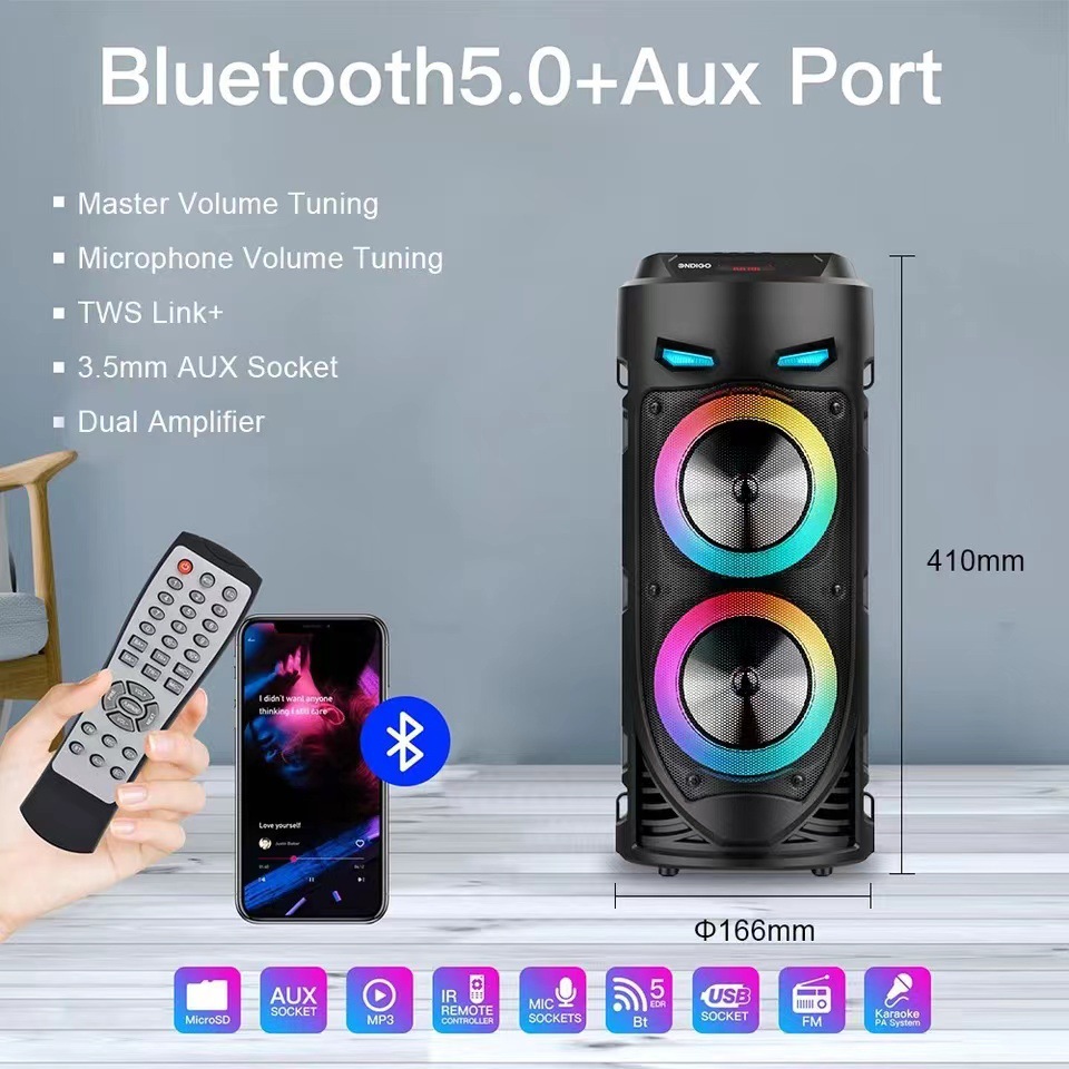 Duży kwadratowy taniec przenoś – Audio Music Center recenzja i cena