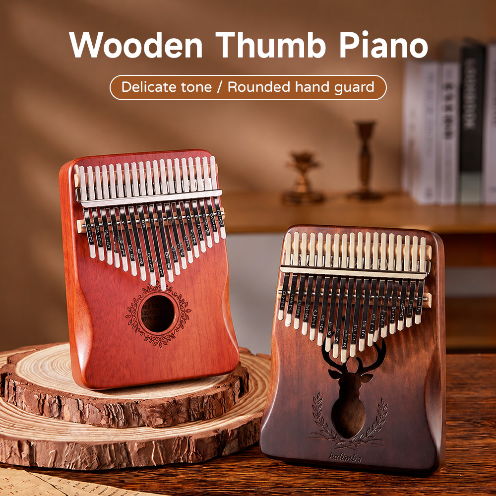 21-klawiszowa kalimba z mahoni – Kalimba Thumb Piano recenzja i cena