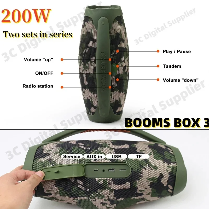 BOOMS BOX3 Altavoz Bluetooth p – Audio Music Center recenzja i cena