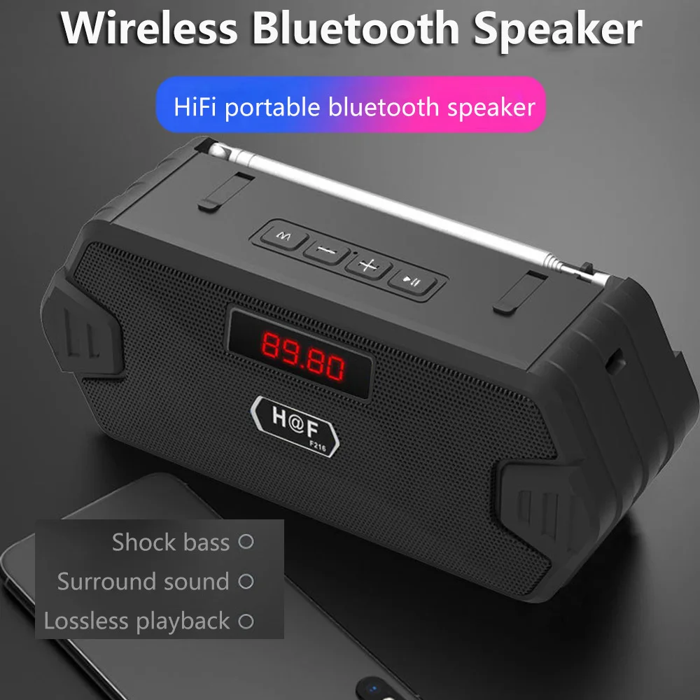 Głośnik Bluetooth Bezprzewodow – Audio Music Center recenzja i cena
