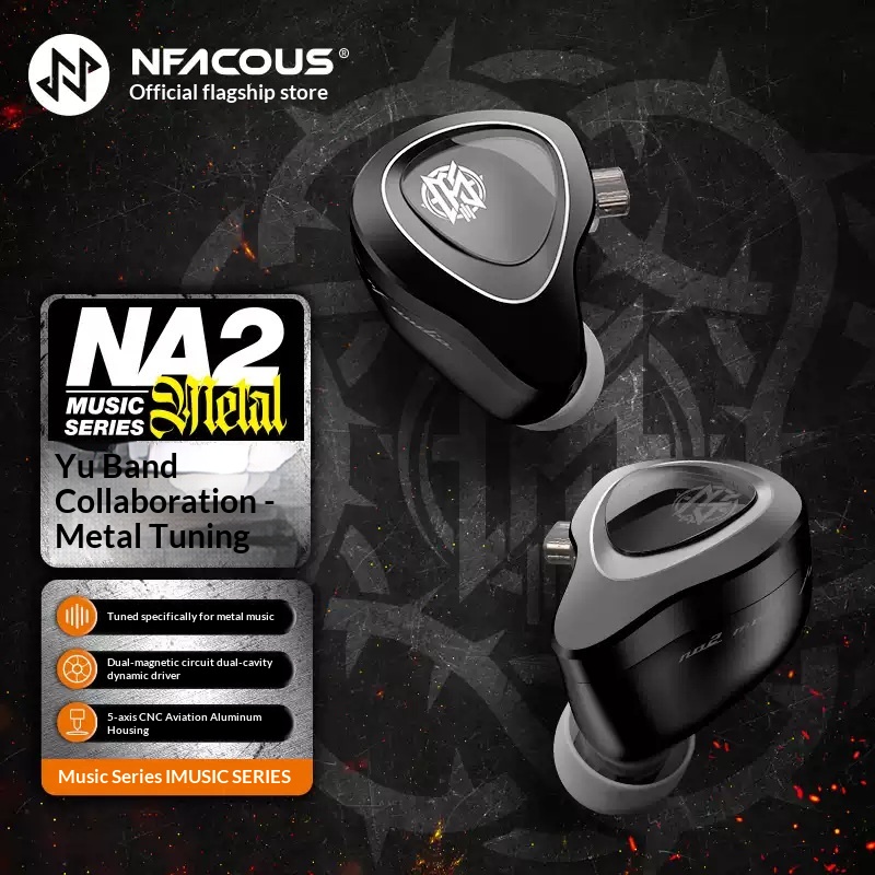 Słuchawki douszne NF Audio NA2 – Audio Music Edit recenzja i cena