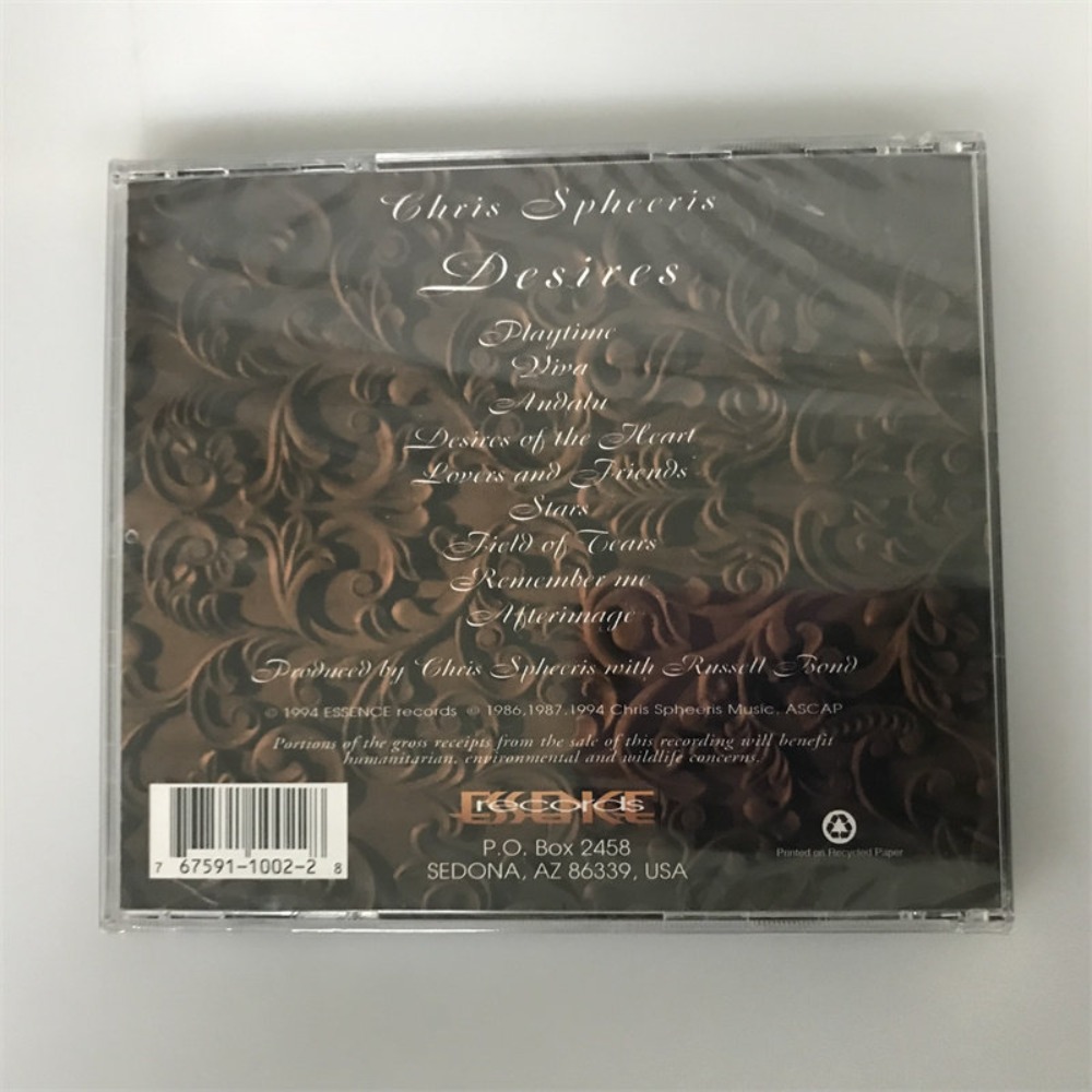 CD 'Desires' Chris Spheeris -  – Audio Music Cd recenzja i cena