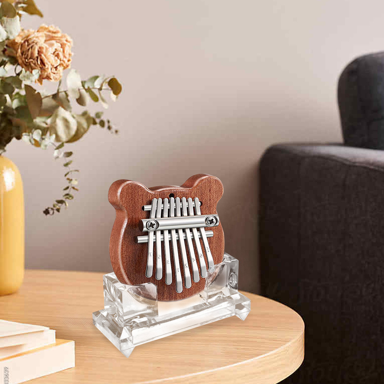 2 szt. akrylowych stojaków na  – Kalimba Thumb Piano recenzja i cena